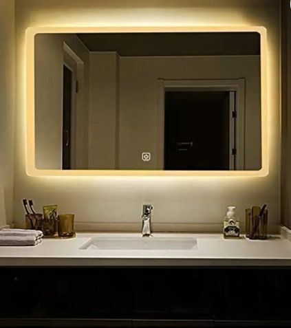 mofaro LED RECTANGULAR 24 * 18 Inch Wall MirrOR LE3 Bathroom Mirror-picture-28