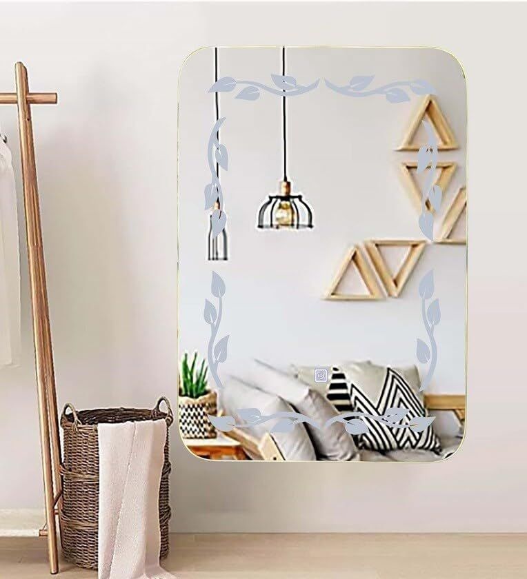 Bathroom LED Mirror with Touch Sensor, 3 Light Effects (18 x 24 Inch) Bathroom Mirror-image-29