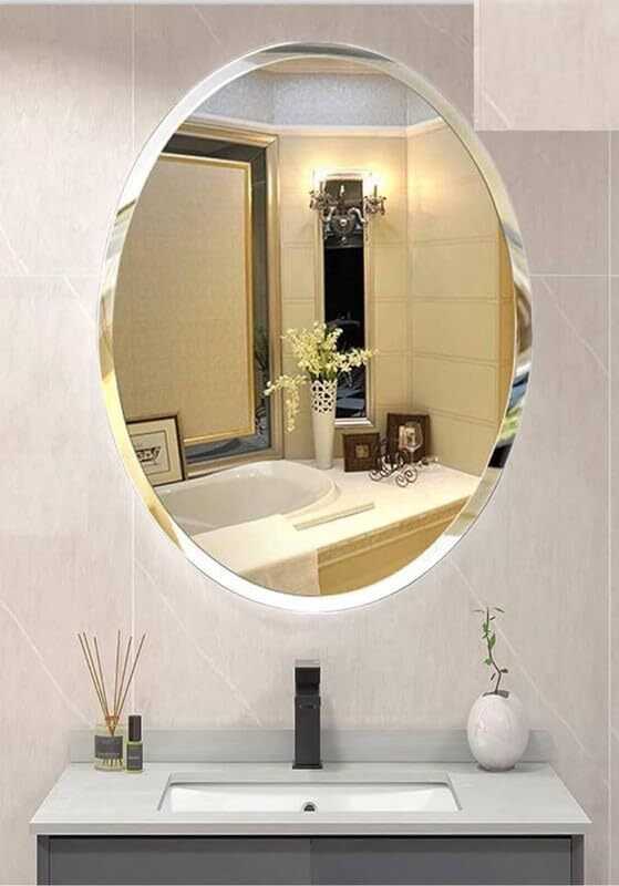 MB07 Wall Simple Mirror for Bathroom, Living Room, Bedroom 18 x 24 Inch Bathroom Mirror-image-24
