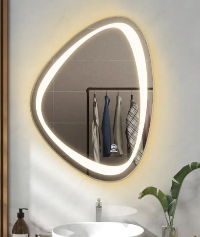 kaazz NEW LED MIROR WITH THREE COLOR LIGHTS AND TOUCH SENSOR S5 Bathroom Mirror-picture-44