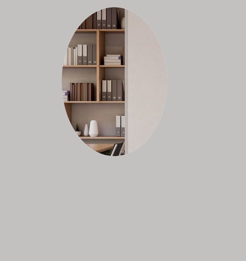 aryaansh Minimalist Mirror Glass Wall Mounted Elegant Look (Size - 12x15Inch) Bathroom Mirror-picture-35
