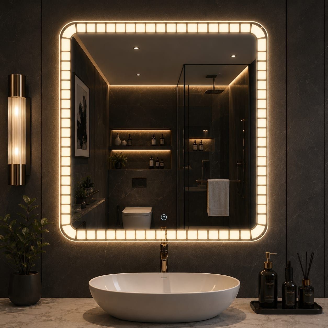 mofaro MOF VISTA SQUARE 24IN/2026 Bathroom Mirror-picture-34