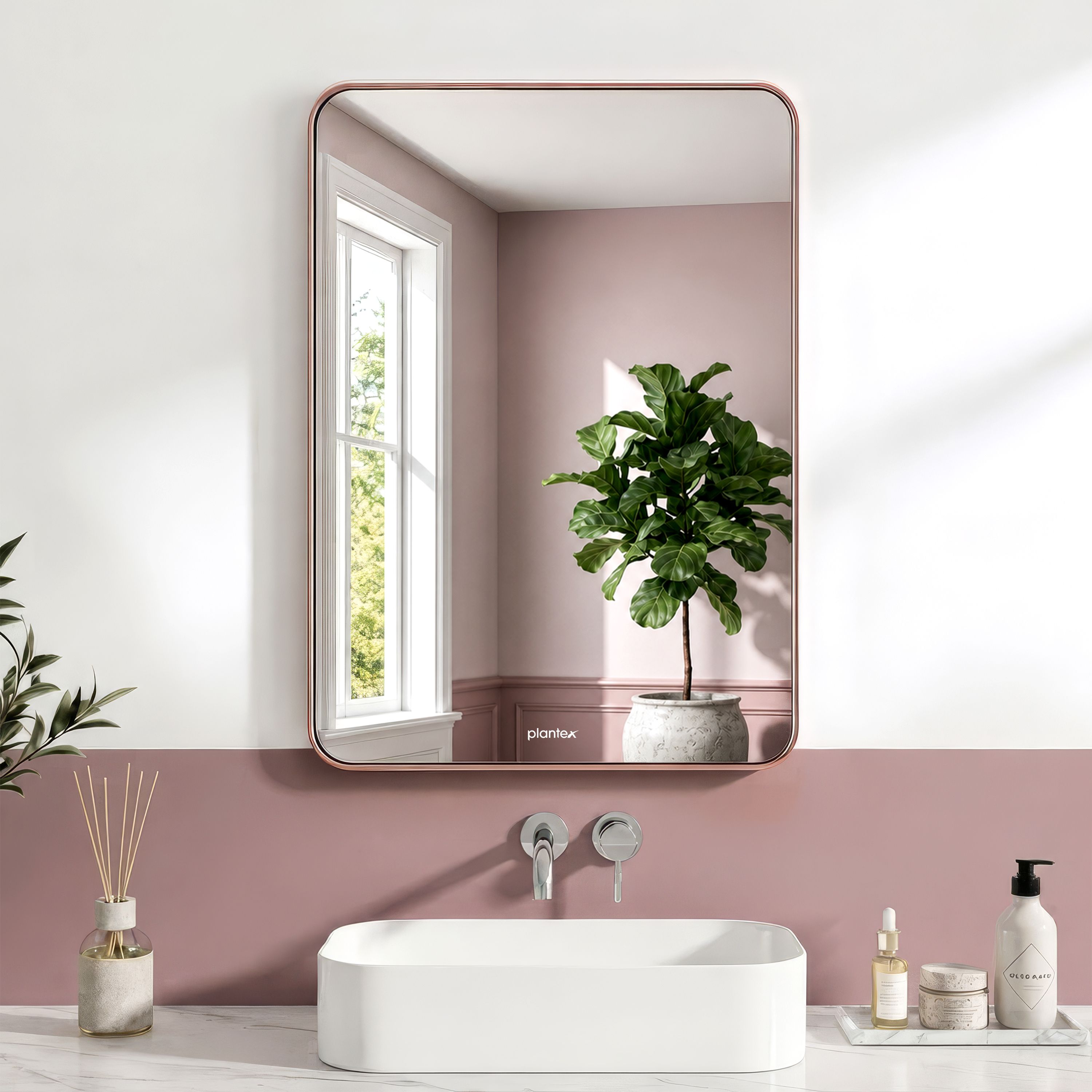 Wall Mount Square Mirror for Bedroom/Mirror for Dessing Room Bathroom Mirror-image-49