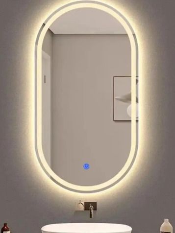 mofaro 24*18 Inch LED Wall MirrOR capsule LLP2 Bathroom Mirror-picture-0