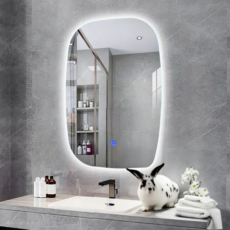 Decorative Interior Wall Lighted 18X24 Bathroom Mirror-image-20