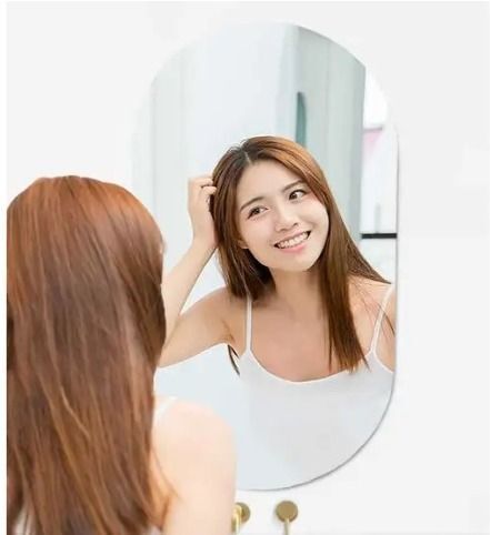 12 × 18 in Capsule Frameless Wall Mirror-JAN Bathroom Mirror-image-37