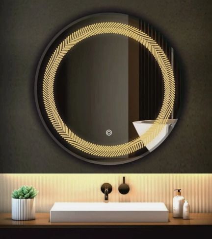 pkg Stylish LED Mirror 146 Bathroom Mirror-picture-17