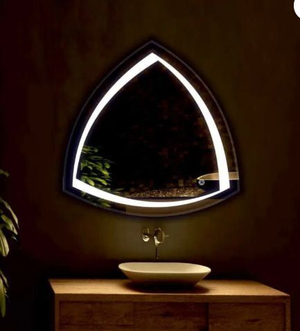mofaro LED Wall Mirror Glass with Touch Sensor Lights for Home Decor Bathroom Mirror Bathroom Mirror-picture-9