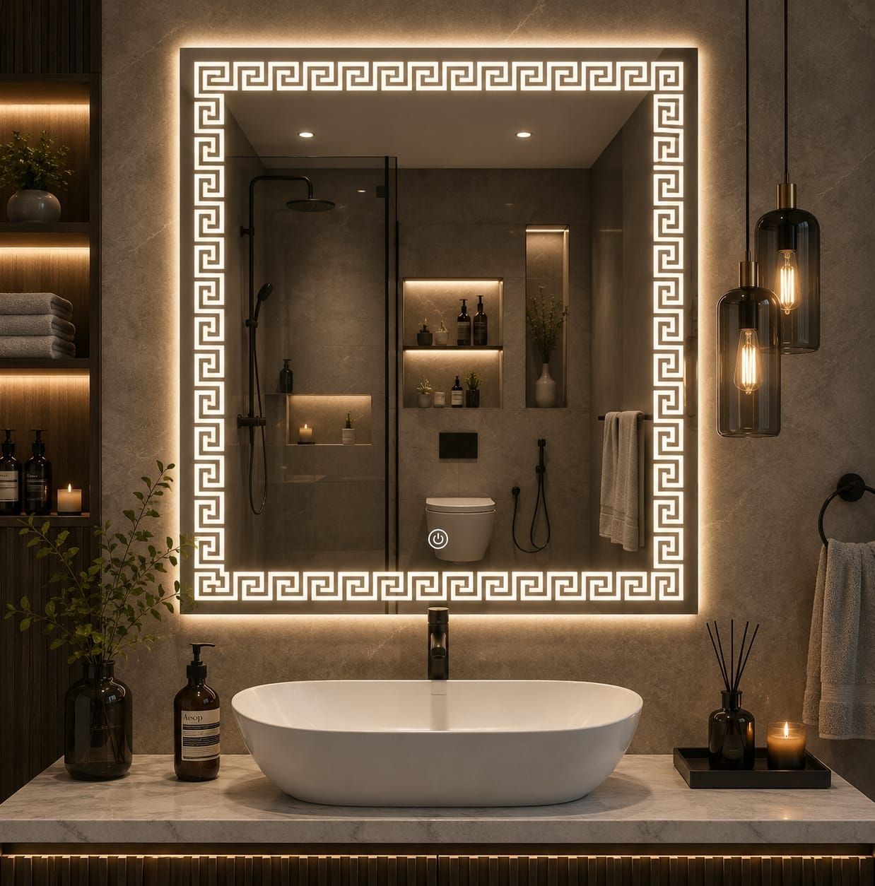 mofaro MOF CLASSIC SQUARE 20IN/2026 Bathroom Mirror-picture-21