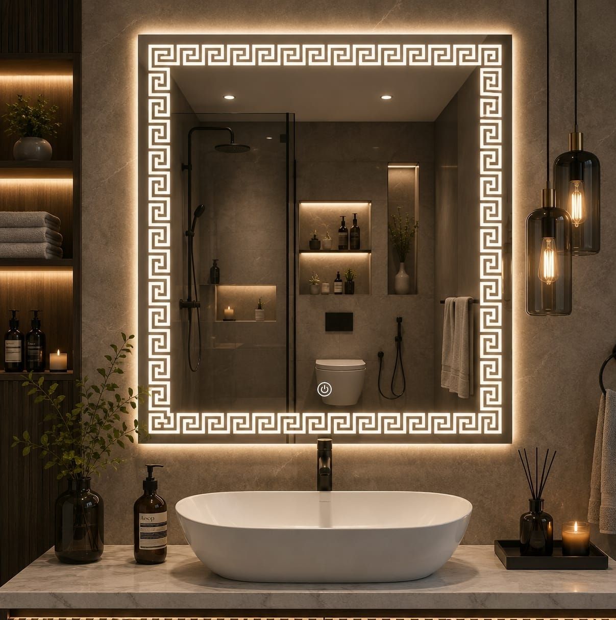 mofaro MOF CLASSIC SQUARE 18IN/2026 Bathroom Mirror-picture-37