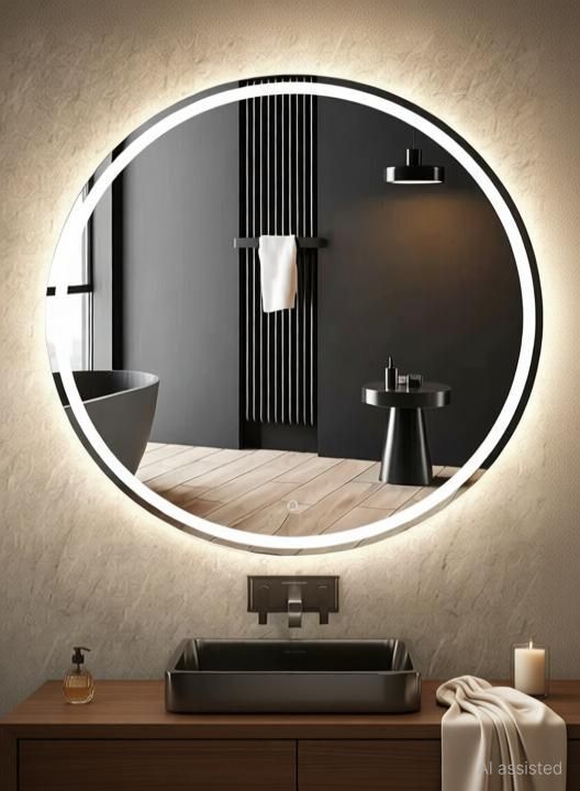 pkg Stylish LED Mirror 114 Bathroom Mirror-picture-13