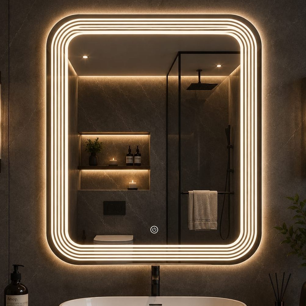 mofaro MOF LINEA SQUARE 24IN2026 Bathroom Mirror-picture-12