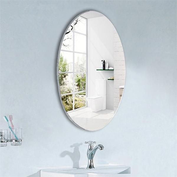 Rworld 12 x 18 inch OVAL Perfect For Bathroom Mirror (Oval) Bathroom Mirror-image-48