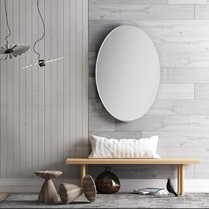 12 x 15 inch Polished / NO DRILL REQUIRE / EASY STICK MIRROR / BATHROOM MIRROR Bathroom Mirror-image-49