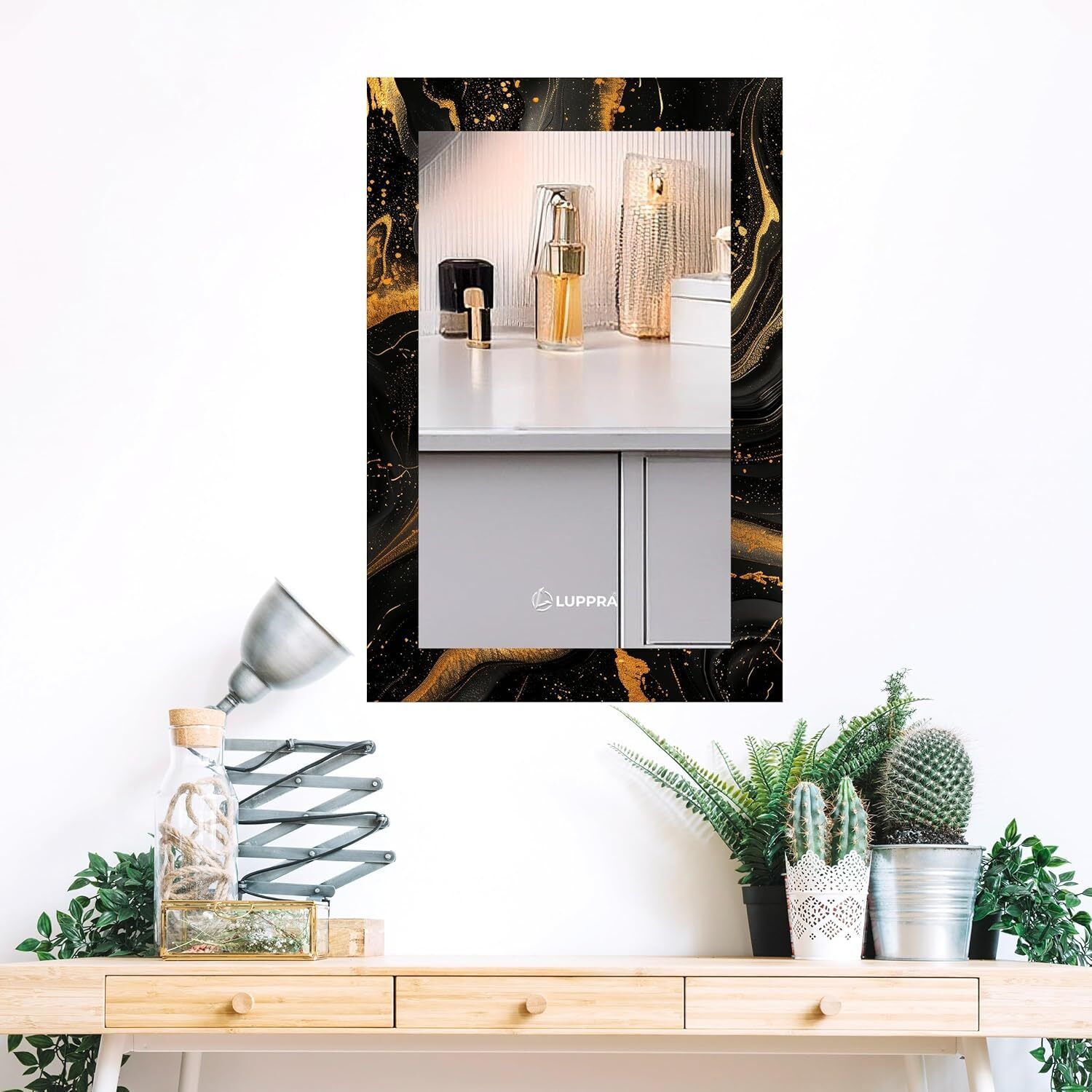 UV Wall Mirror 12*18 inch Bathroom Mirror-image-10