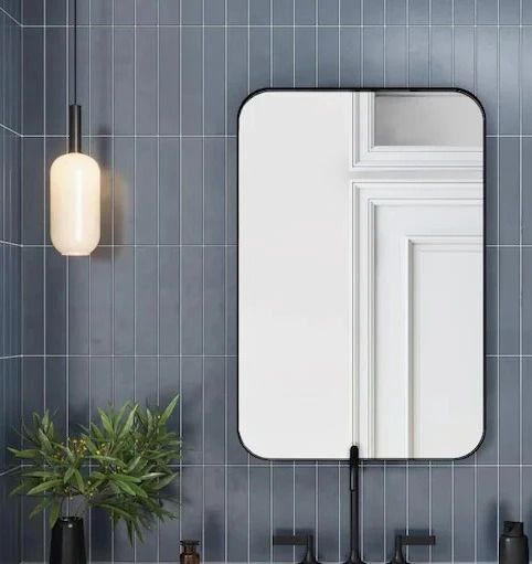 Simple Square Mirror 12"inch *16"inch-1 Bathroom Mirror-image-11
