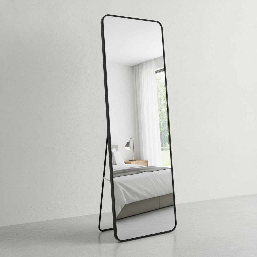 luppra Rectangle Full Length Mirror 150X40 Bathroom Mirror-picture-40