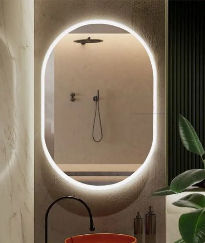 krelix LED OVAL 24 * 18 Inch Wall MirrOR C2 Bathroom Mirror-picture-27