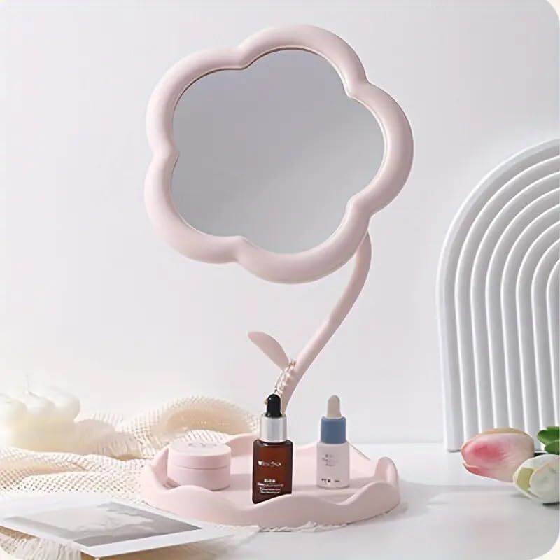 Flower Shape Makeup Mirror-image-1