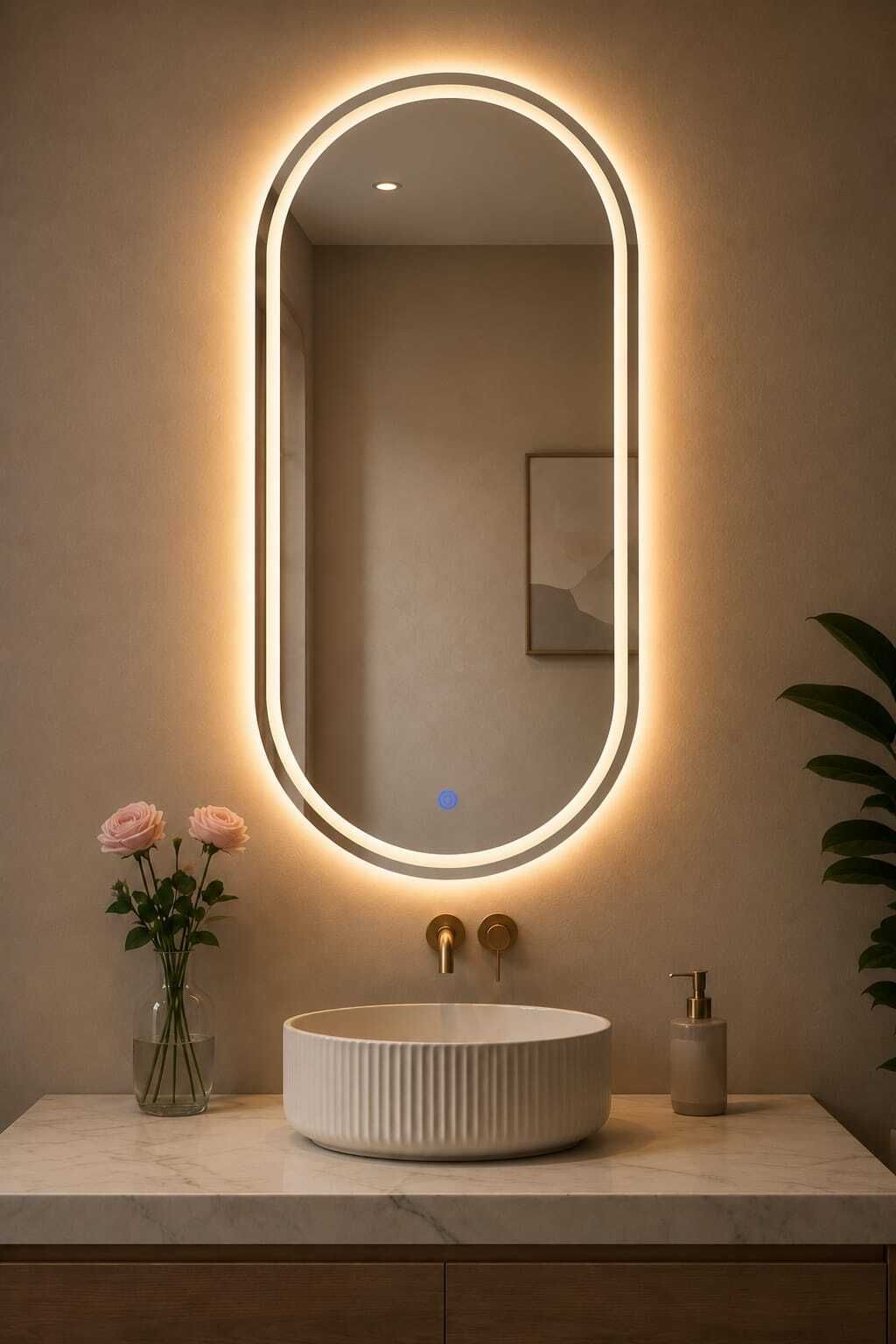 Capsul 24x18 LED Mirror Bathroom Mirror-image-3