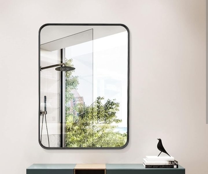 12" x 18" Inch Rectangular Mirror _ Decorative Mirror Bathroom Mirror-image-40