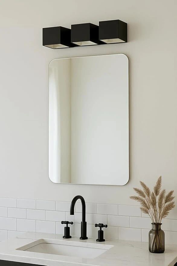 luppra 12 × 18 in Rectangle Frameless Wall Mirror Decorative Mirror-picture-22