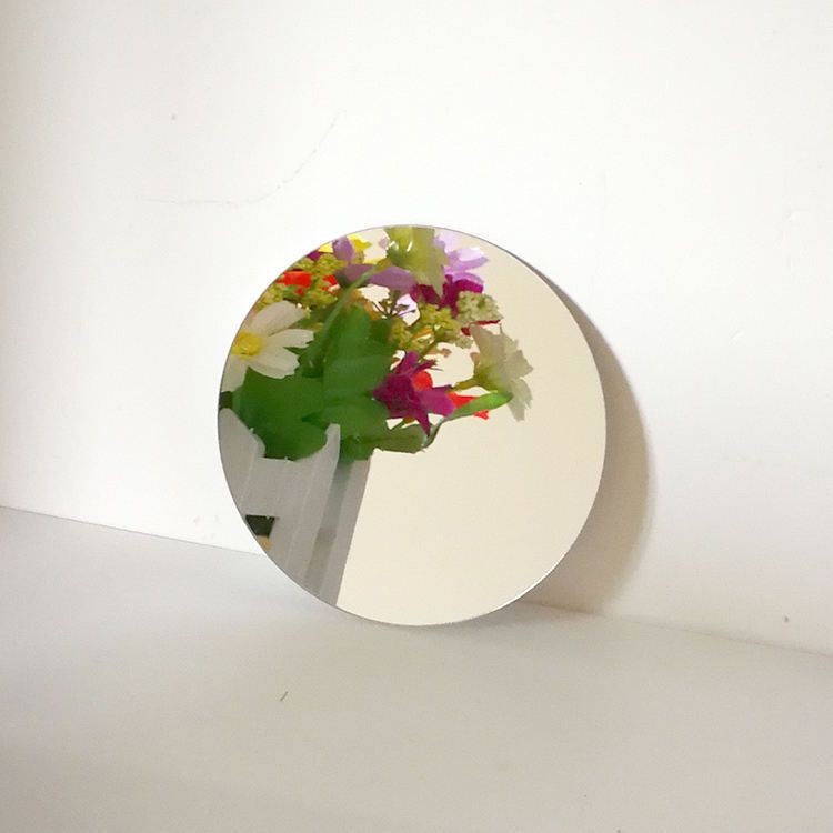 aryaansh Frameless Wall Mirror Decorative Vanity Glass for Bathroom Decor Mirror -8 Inch Bathroom Mirror-picture-28