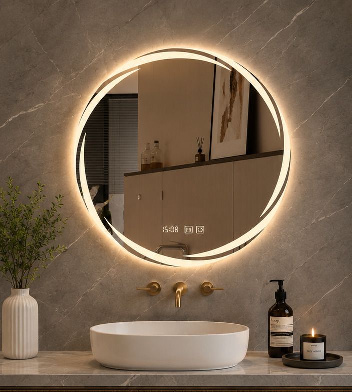 gobain SGE-LED5-18*18 Bathroom Mirror-picture-26