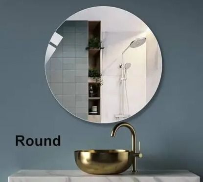15 x 15 Inch Frameless Round Mirror-JAN Bathroom Mirror-image-38