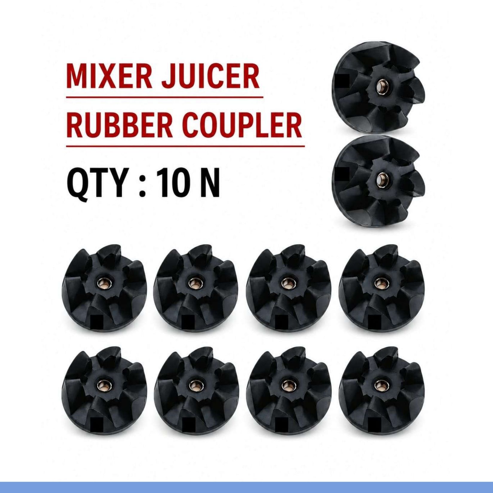 guru suj-ata -rubber coupler for all mixers/ pack of 10/12 Mixer Grinder Coupler-picture-31