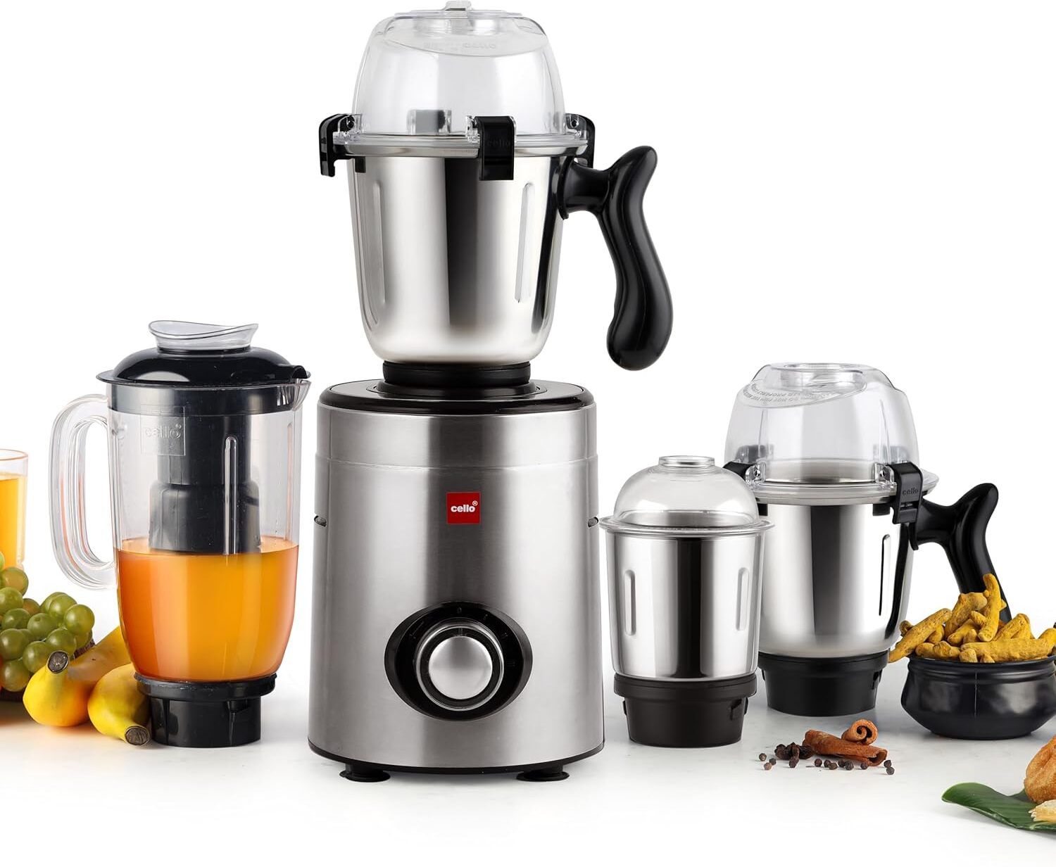 Steelox 1000 W Juicer Mixer Grinder-image-48