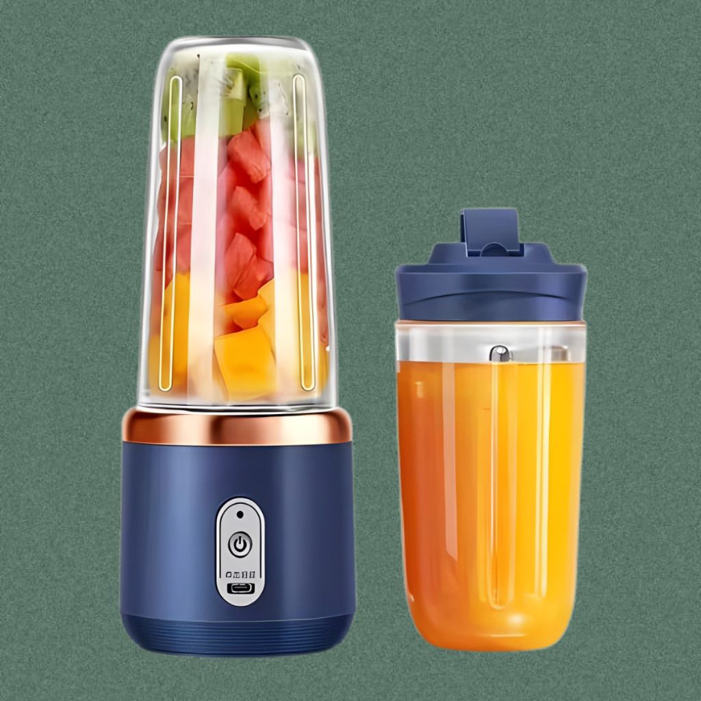 karmans Portable USB Rechargeable Juicer Blender Mini Smoothie Maker Bottle 105 W Juicer Mixer Grinder-picture-12
