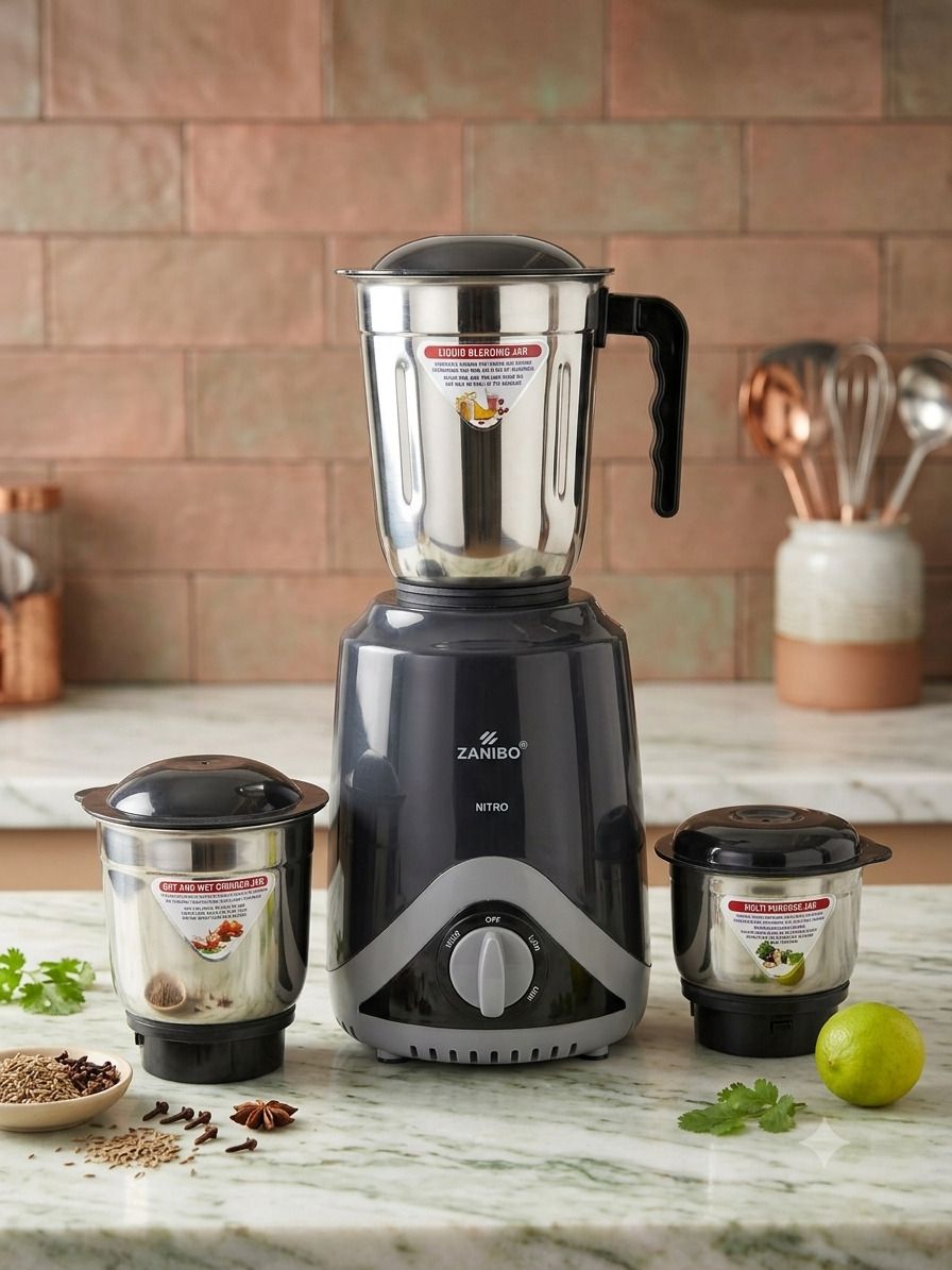 NITRO MG-550W 200 W Mixer Grinder-image-33