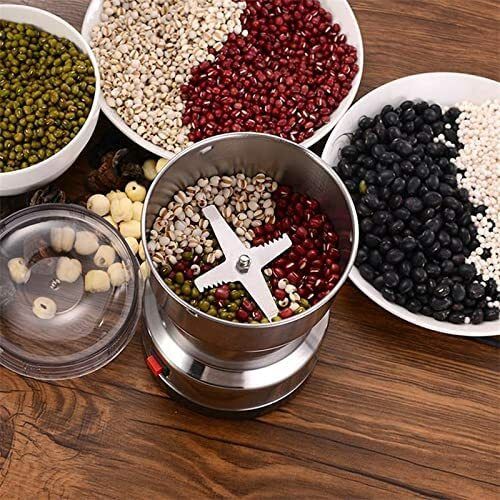 Stainless Steel Household Electric Coffee Bean Powder Grinder Maker Coffee Maker