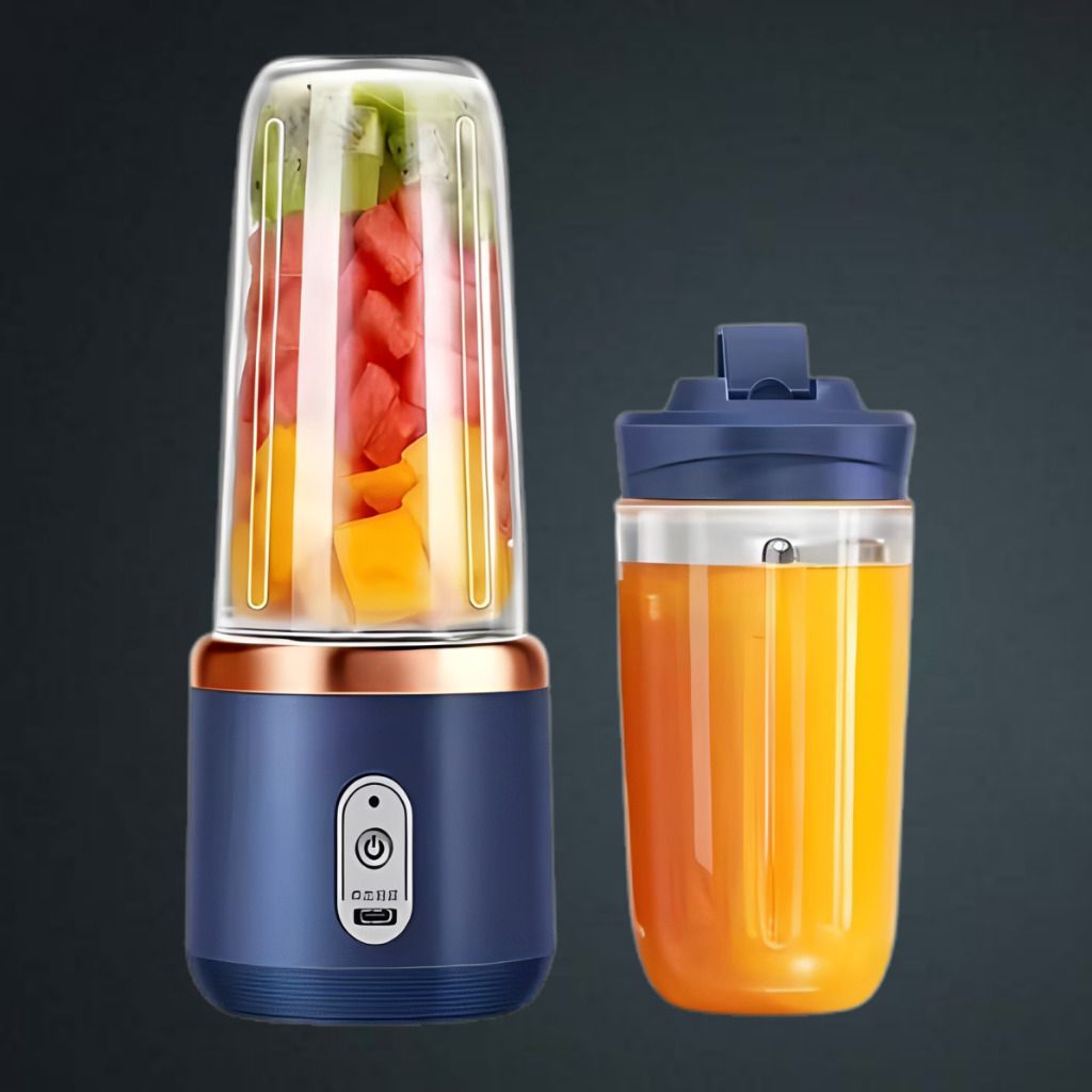 sondharm Portable USB Rechargeable Juicer Blender Mini Smoothie Maker Bottle 105 W Juicer Mixer Grinder-picture-1