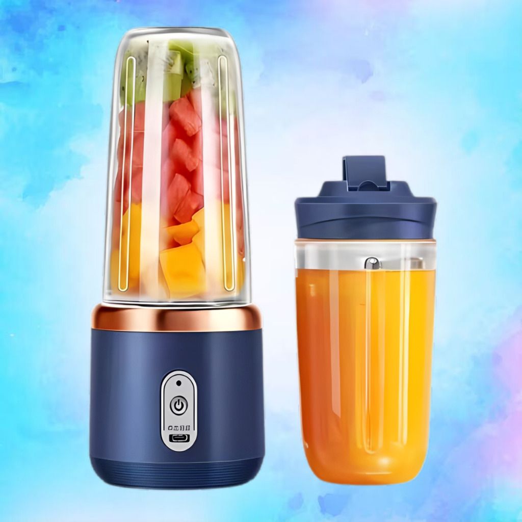 yogmaan Portable USB Rechargeable Juicer Blender Mini Smoothie Maker Bottle 105 W Juicer Mixer Grinder-picture-25