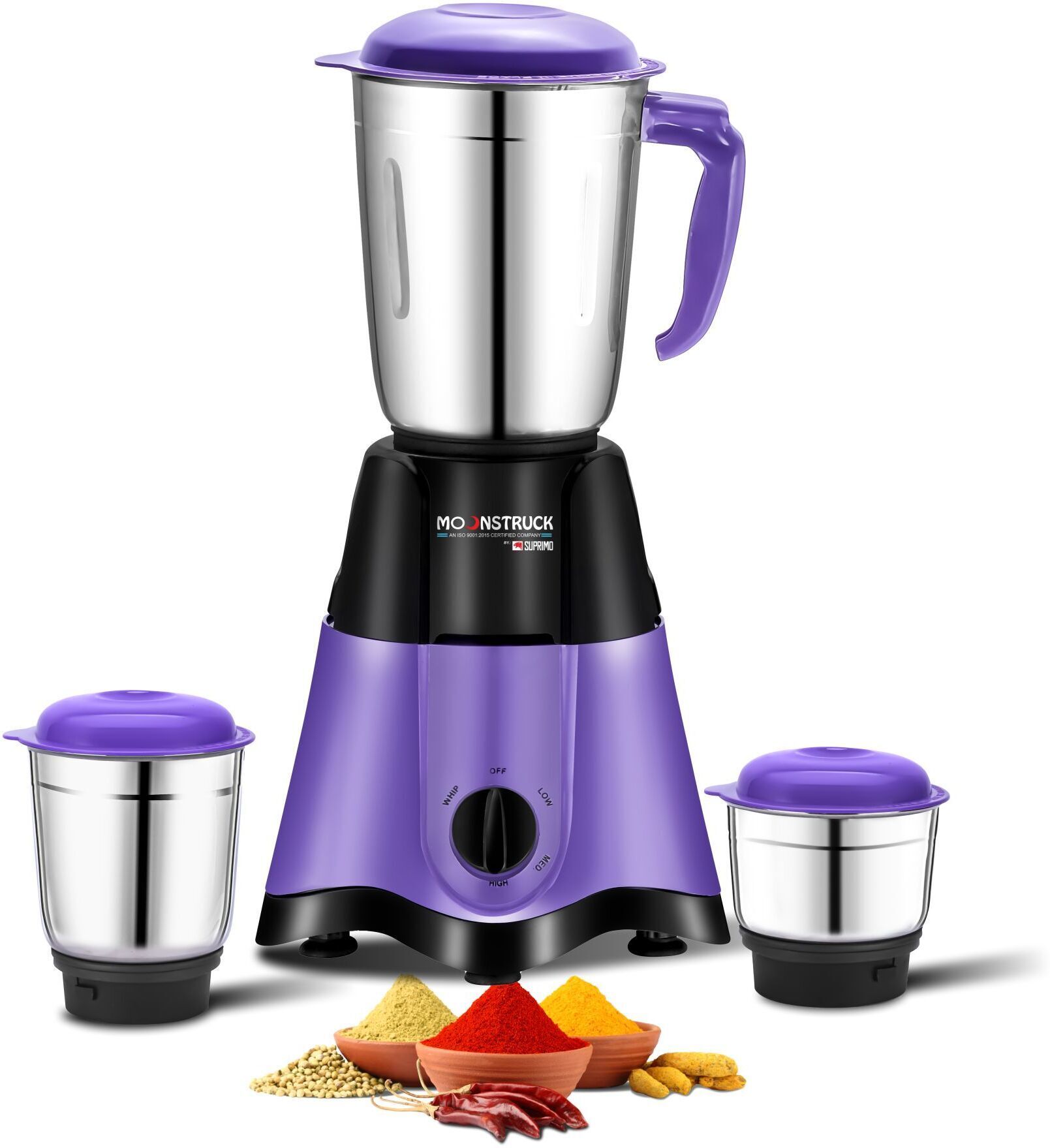 Purple Mixer Grinder 750 W Juicer Mixer Grinder-image-26