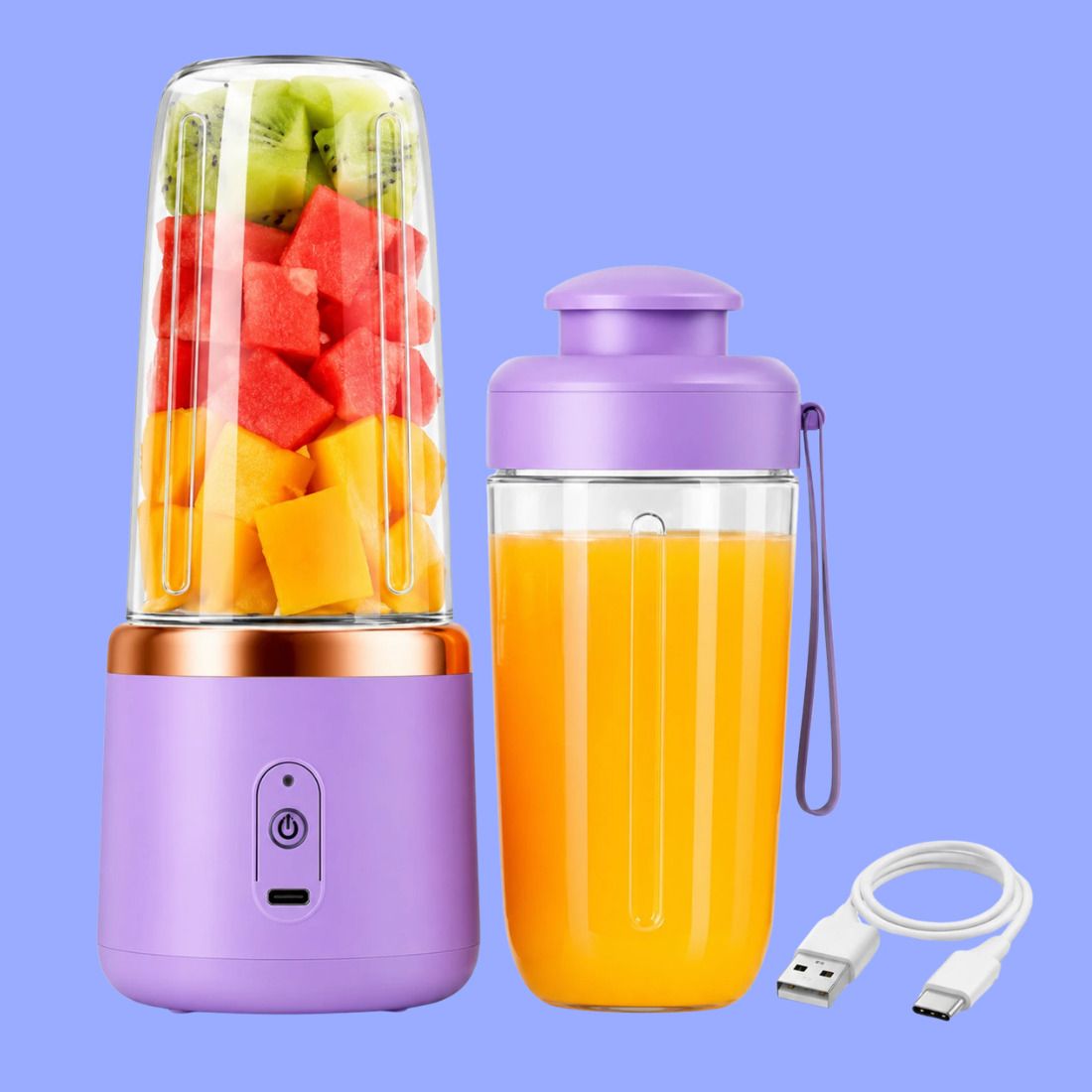 Portable Blender Series 50 W Juicer Mixer Grinder-image-16