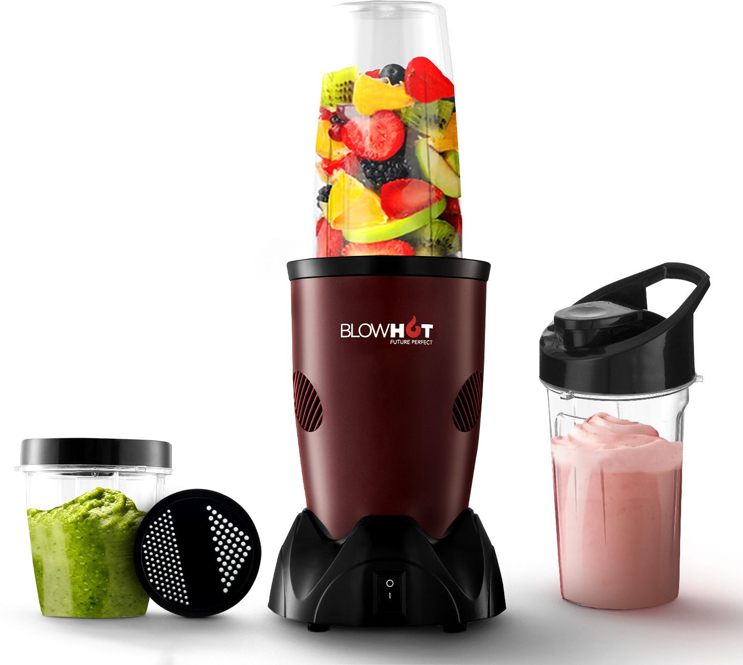 Nutrimix Pro Blender High Torque Powerful Motor 22000 RPM with SS Blades 500 W Juicer Mixer Grinder-image-43