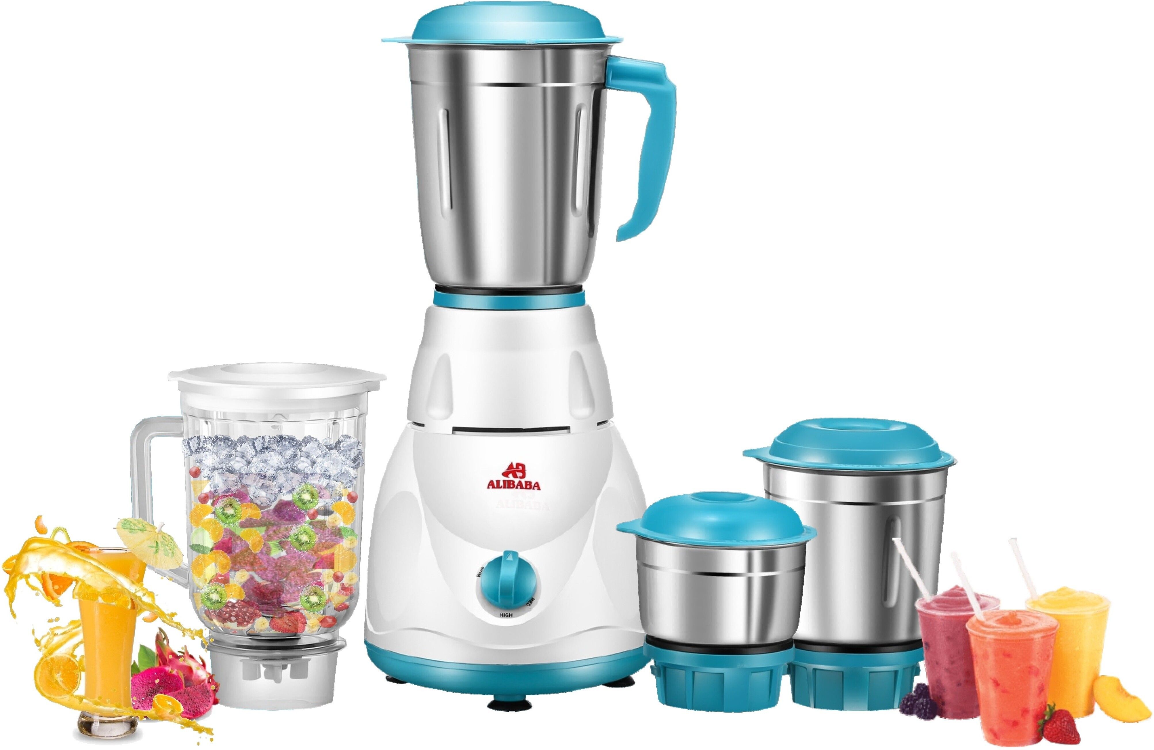 Super efficient 4 Jar 700 W Mixer Grinder-image-42