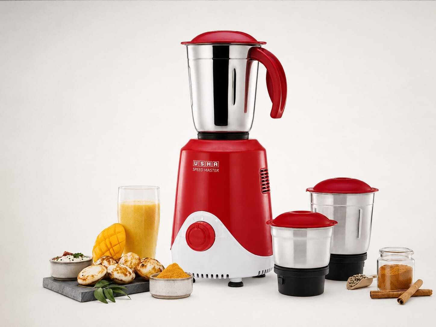 usha SPEED MASTER 500W 500 W Mixer Grinder-picture-2