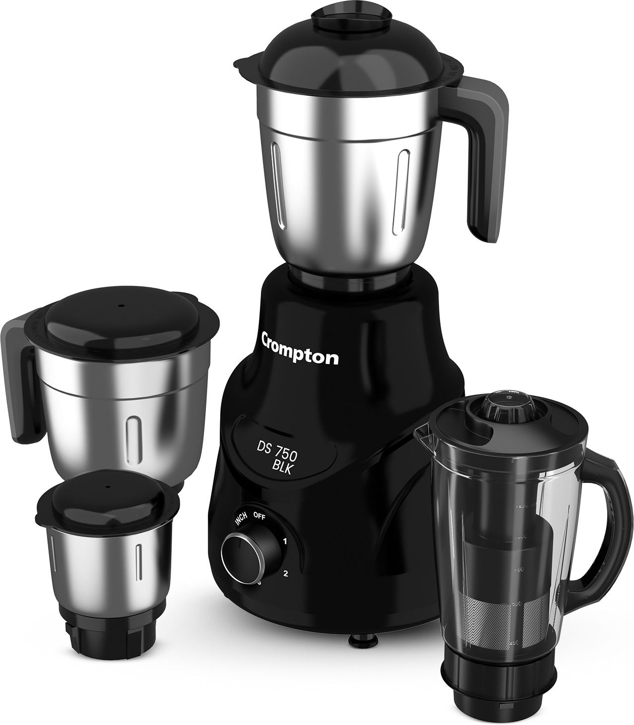 crompton DS 750W BLK 4Jar 750 W Mixer Grinder-picture-30