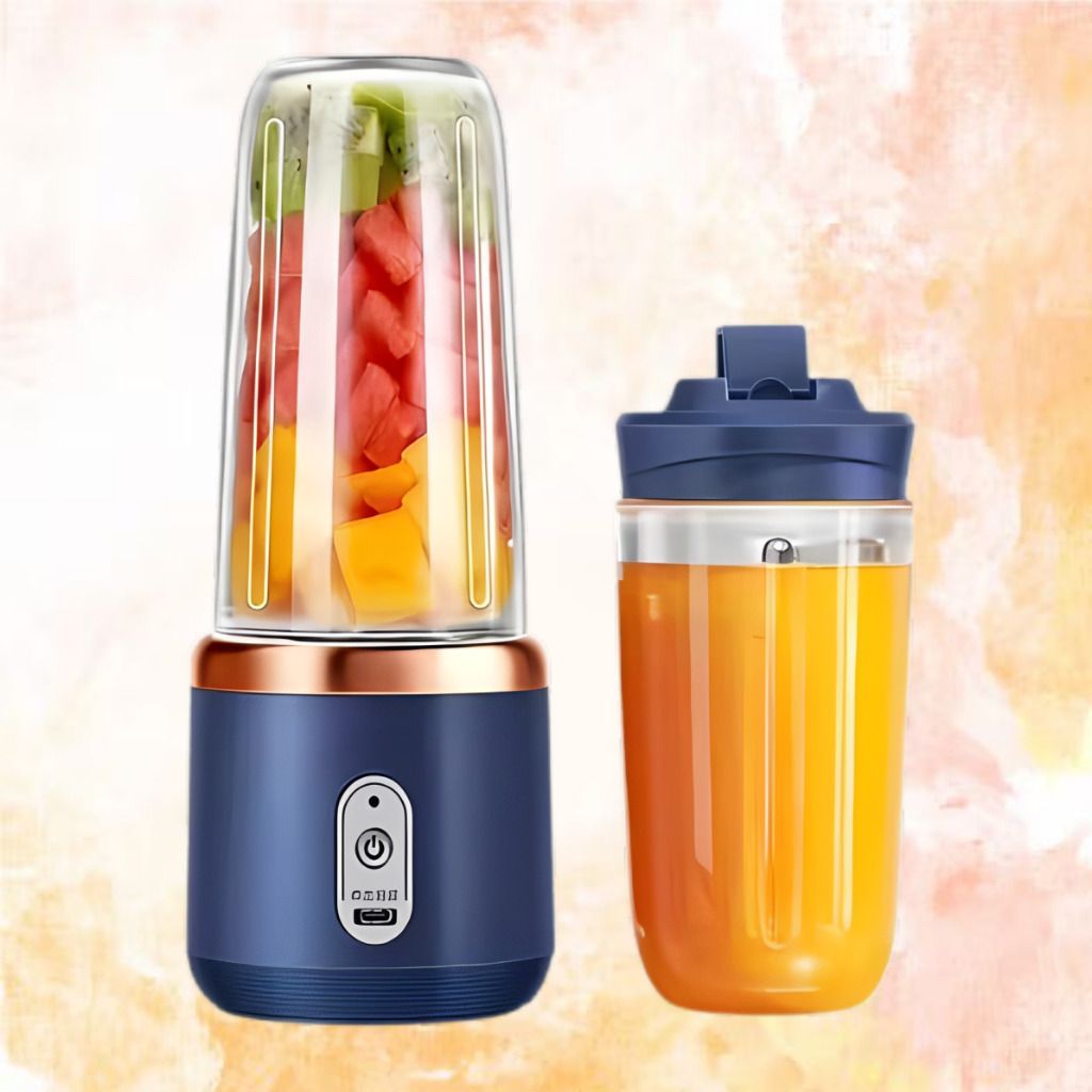 kemisha Portable USB Rechargeable Juicer Blender Mini Smoothie Maker Bottle 105 W Juicer Mixer Grinder-picture-15