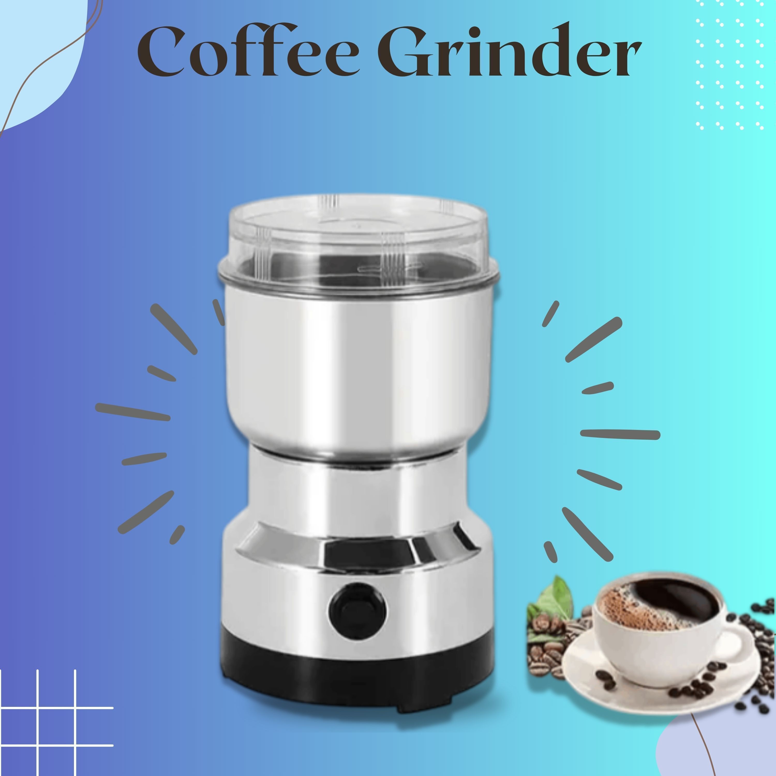Electric Mini Mixer Coffee Grinder Juicer Light weight Compact for KitchenFII349 240 W Juicer Mixer Grinder-image-35