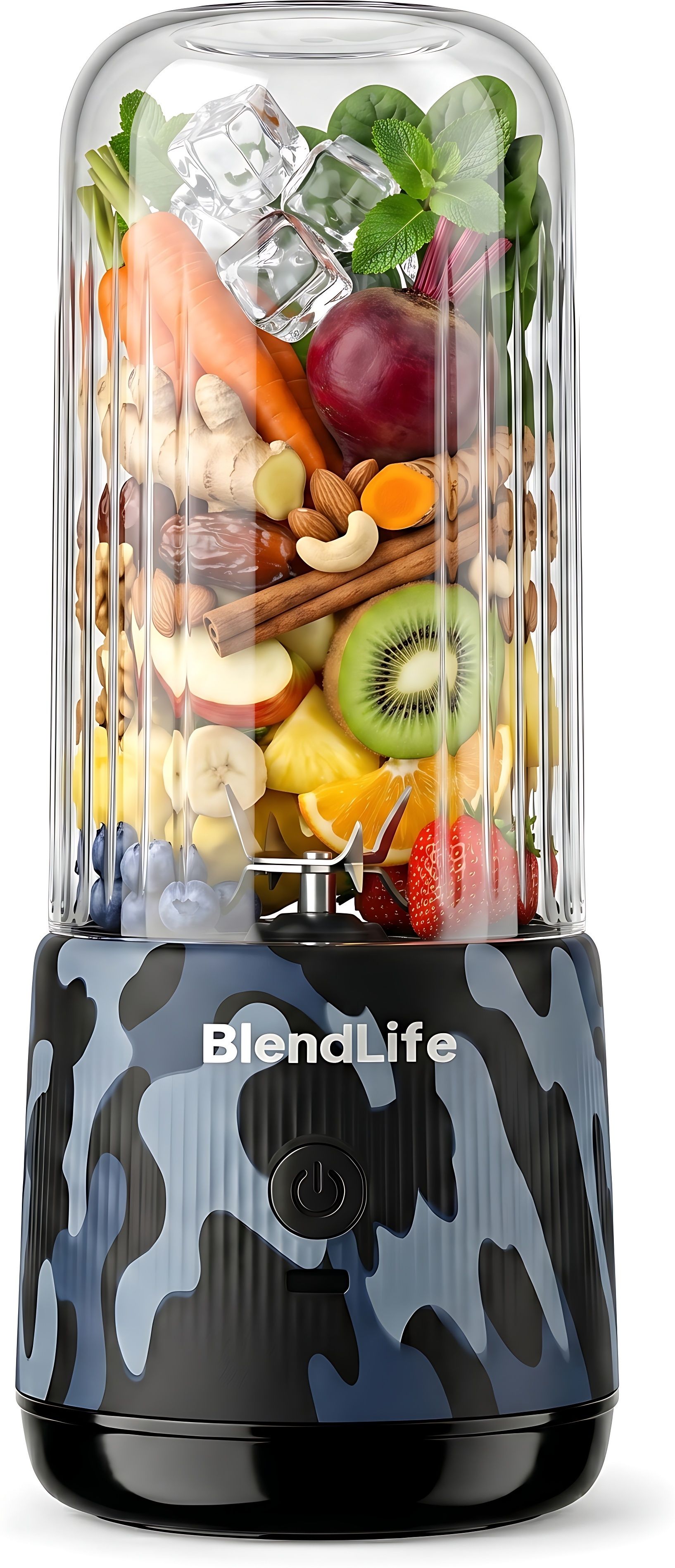 JOSH Portable Blender, 380ml, 1200mAh, Made in Bharat, ISI Certified 100 W Juicer Mixer Grinder-image-30