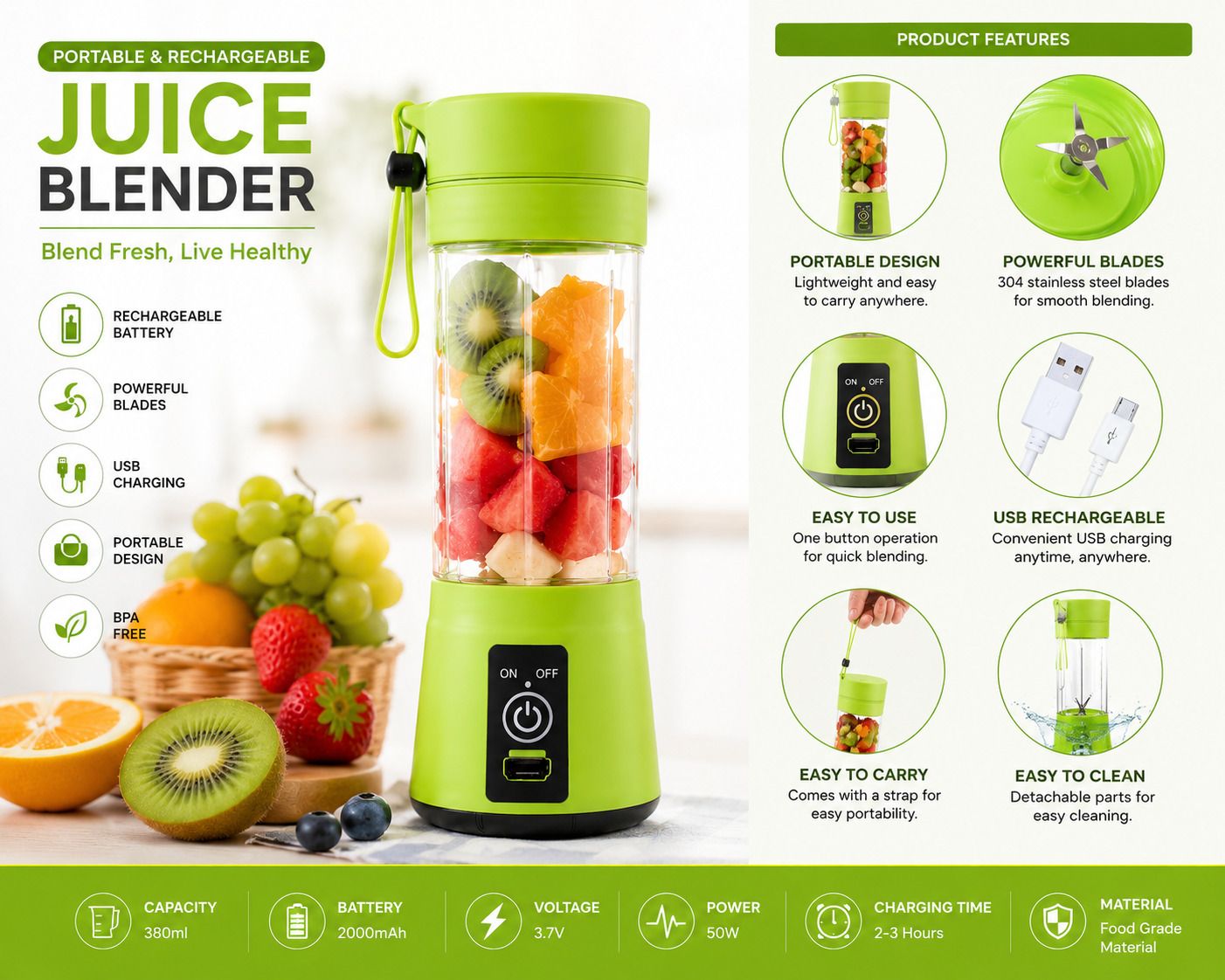 indiashop NG-01 100 W Mixer Blender-picture-14