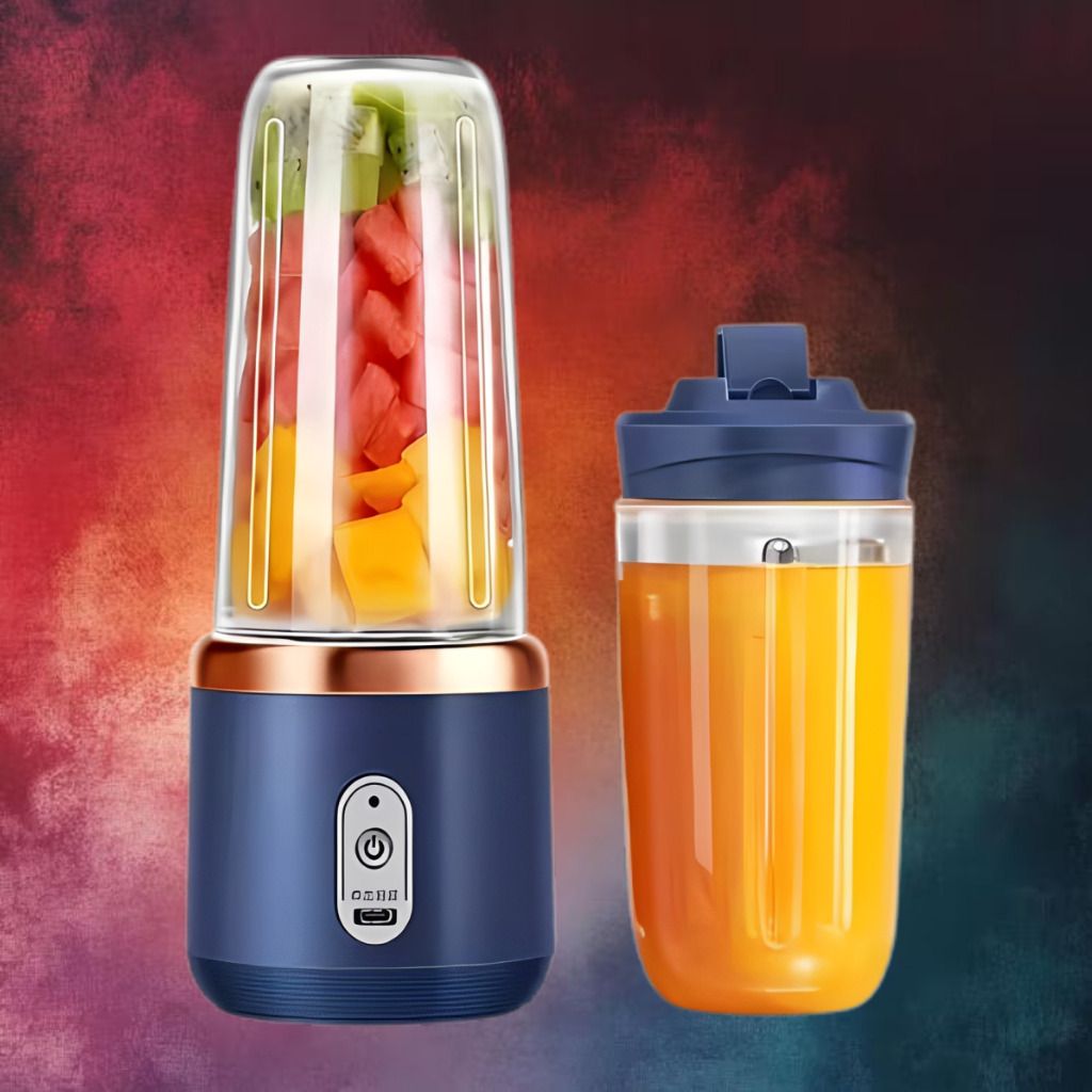 karmans Portable USB Rechargeable Juicer Blender Mini Smoothie Maker Bottle 105 W Juicer Mixer Grinder-picture-11