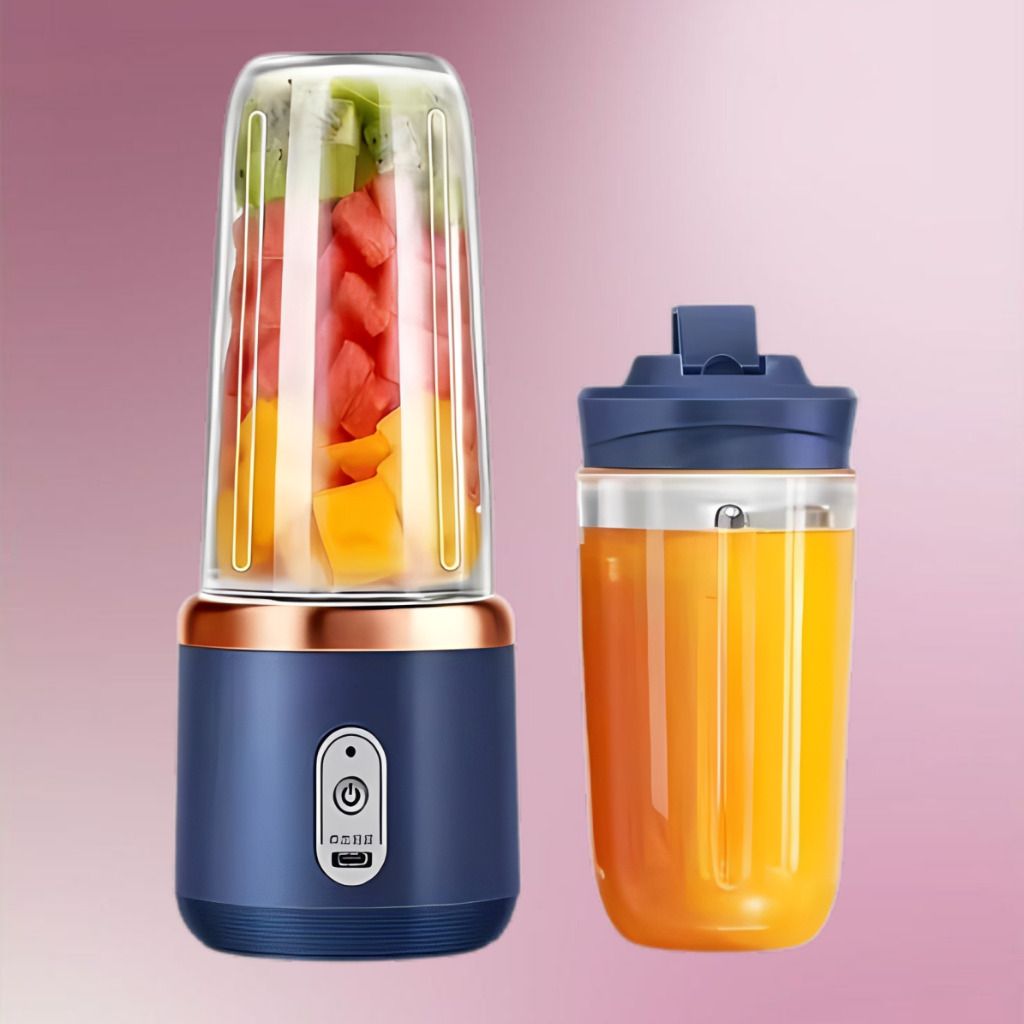 yogmaan Portable USB Rechargeable Juicer Blender Mini Smoothie Maker Bottle 105 W Juicer Mixer Grinder-picture-34