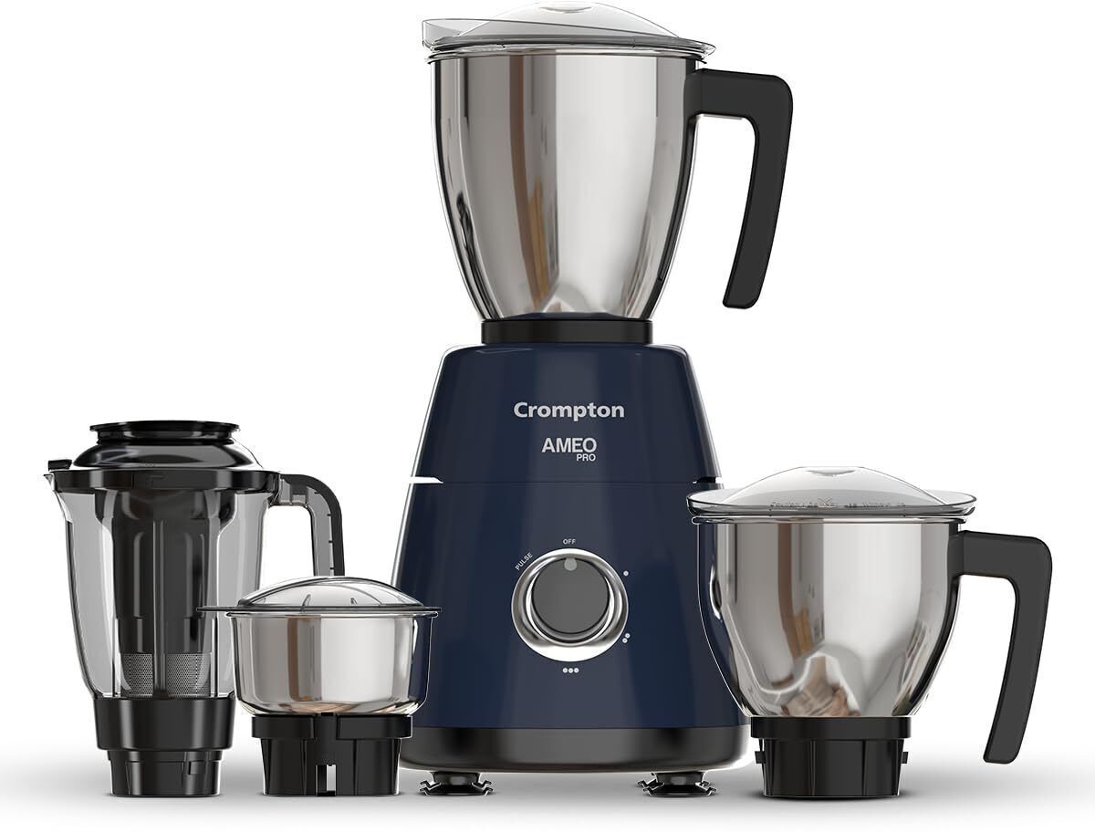 crompton AMEO PRO Motor Vent-X Technology 750 W Juicer Mixer Grinder-picture-25