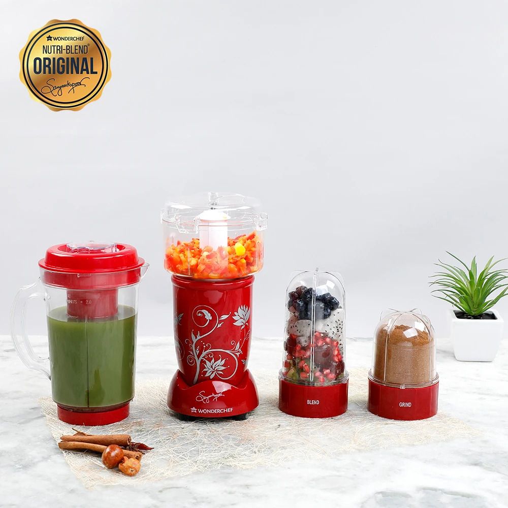 wonderchef Nutri 500 W Juicer Mixer Grinder-picture-33